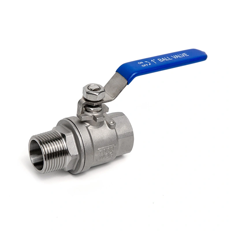 2PC Male to Female Threaded Ball Valve