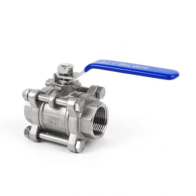 3PC သော့ခတ်နိုင်သော Ball Valve