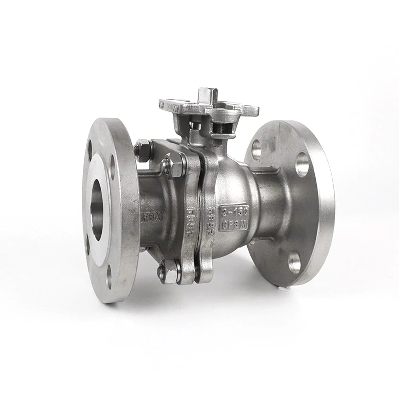 Actuator အတွက် ISO 5211 အခြေစိုက် ANSI Class 150 Flanged Ball Valve