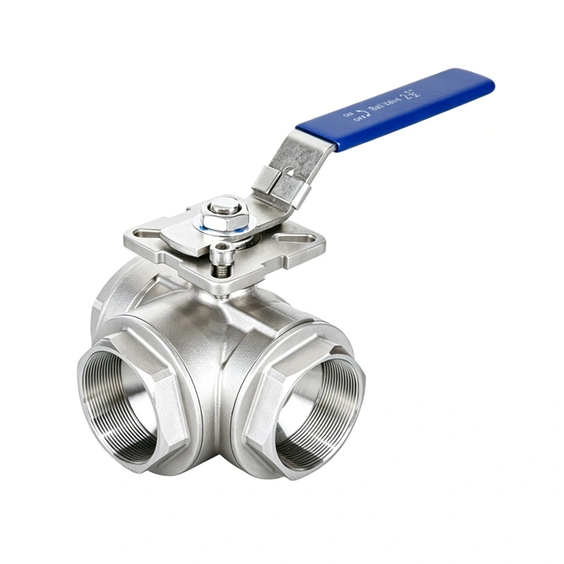 Three Way Ball Valve L အပေါက်